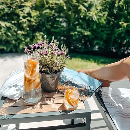 بيت للعطل Zsam Mit Sauna Und Hottub جارمش بارتنكيرشن