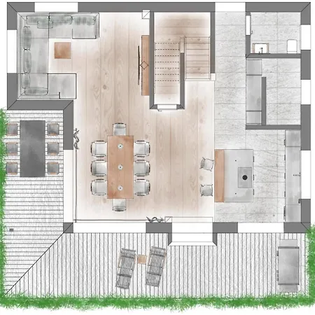بيت للعطل Zsam Mit Sauna Und Hottub جارمش بارتنكيرشن