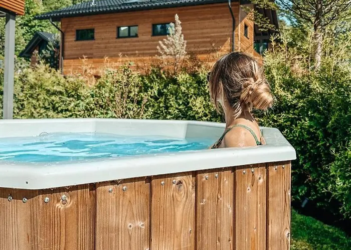 Zsam Mit Sauna Und Hottub Ferienhaus